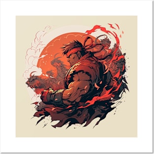 ryu Posters and Art